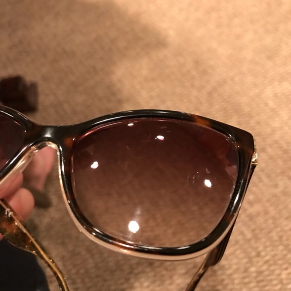 Dolce & Gabbana Tortoise shell print sunglasses sparkly D&G monogram - Picture 8 of 13